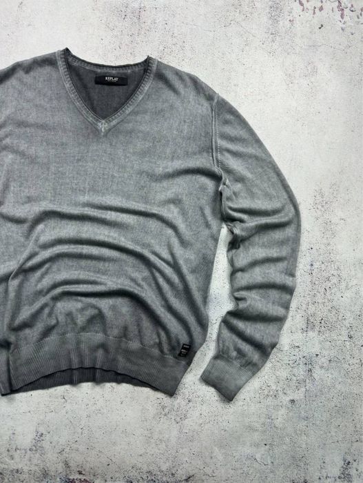 Стильный шерсяной свитер Replay оригинал Размер M