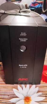 APC Back-UPS (1400VA/700W, 6xIEC, AVR)