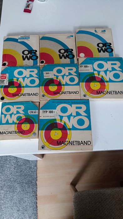 Магнитная лента ORWO ГДР-DDR