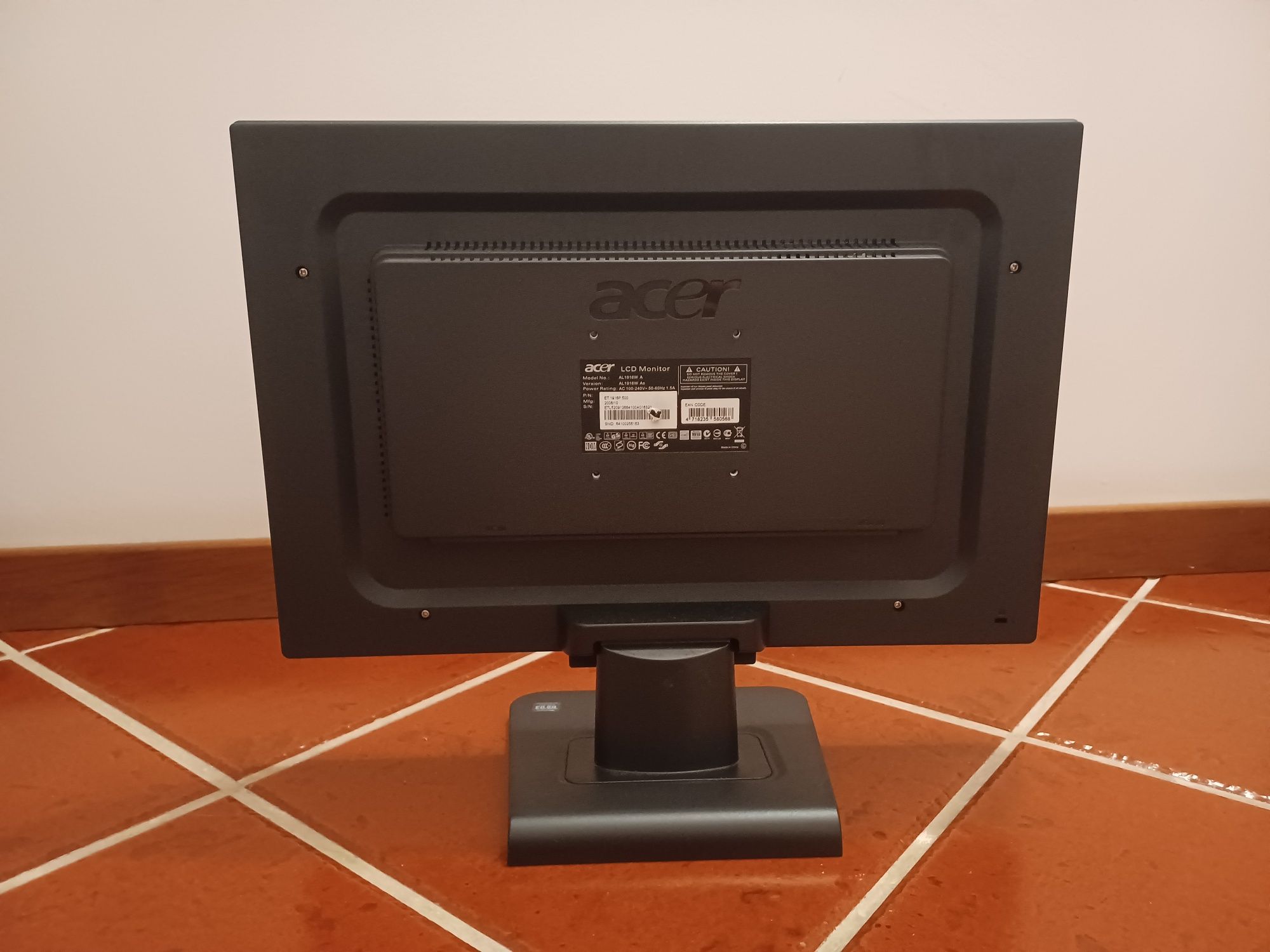 Monitor Acer para peças