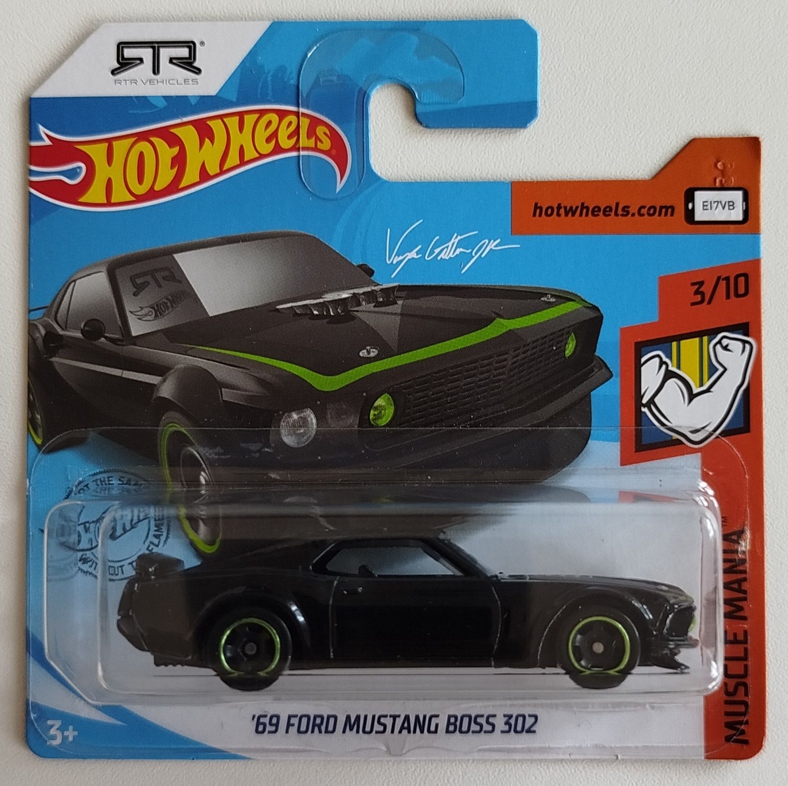 Hot Wheels '69 Ford Mustang Boss 302