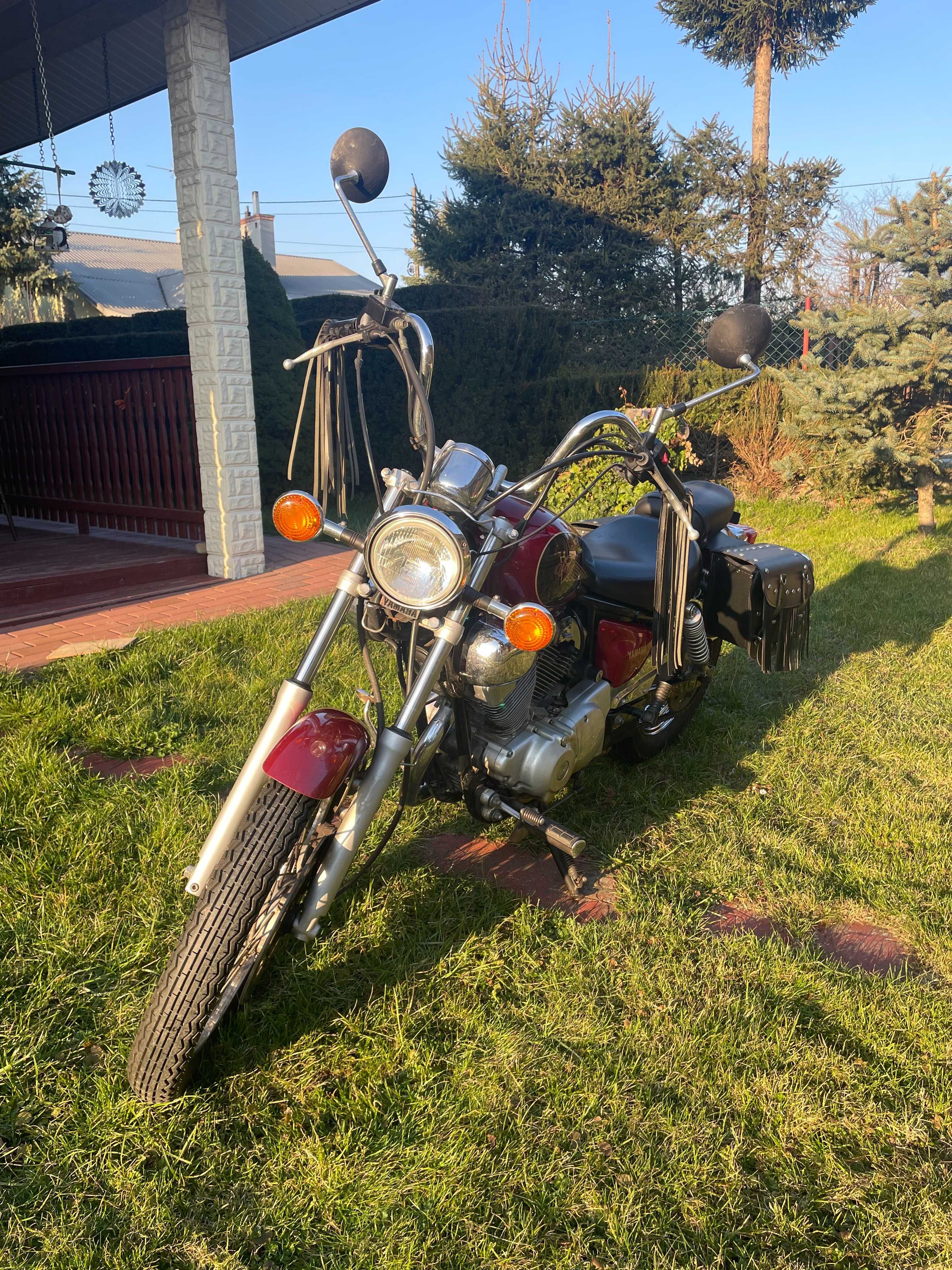 Yamha Virago 125, kat. B, zarejestrowana, 2000 r.