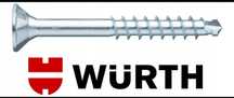 Wkręty 4x50 ASSY PLUS WURTH konfirmanty do drewna 200 sztuk
