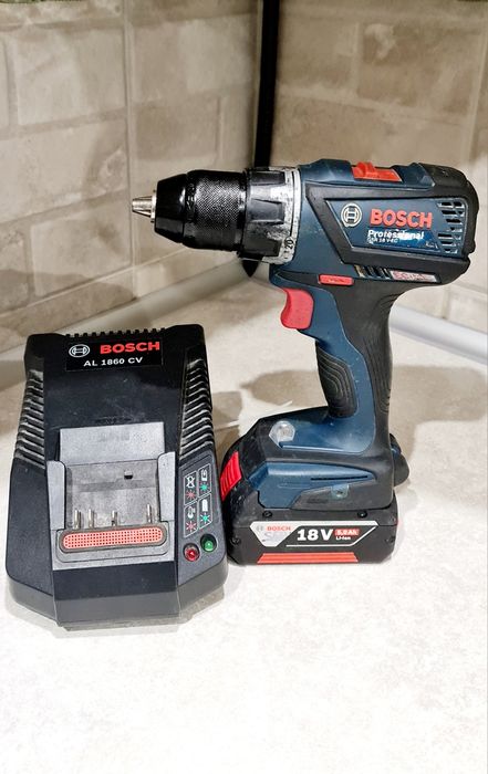 Безщітковий Шуруповерт BOSCH gsr 18 v-ec