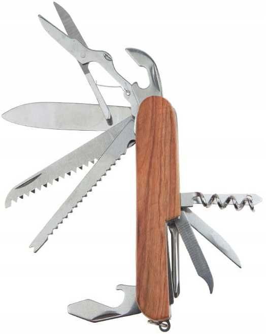 Multitool 14w1 Scyzoryk Kieszonkowy Nóż Składany Wielofunkcyjny Mt-032