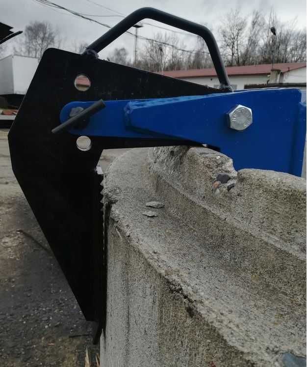 Uchwyty uchwyt do kręgów betonowych zawiesie szczękowe chwytak ATEST