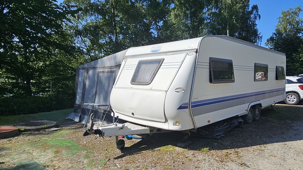 Przyczepa kempingowa – HOBBY Prestige 720, 2005r, zarejestrowana