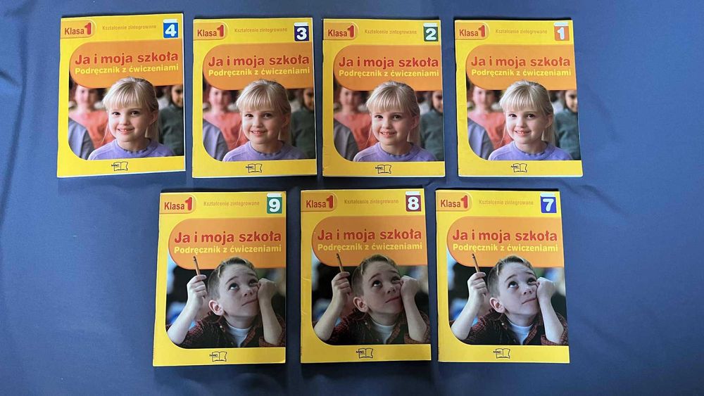 Zestaw książek "Ja i moja szkoła" oraz "Domowniczek" klasa 1