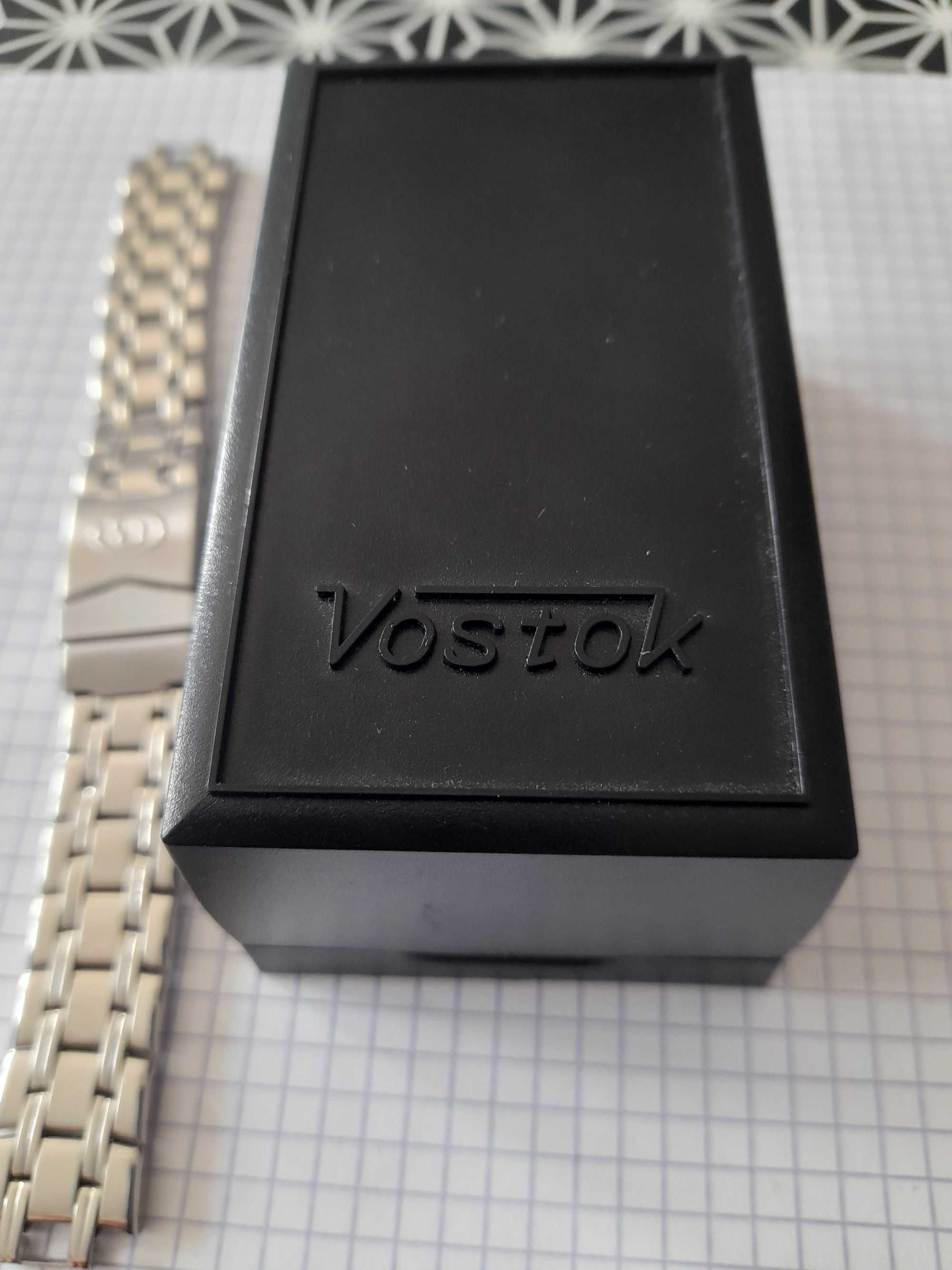boctok vostok akcesoria pudełko bransoleta do zegarka