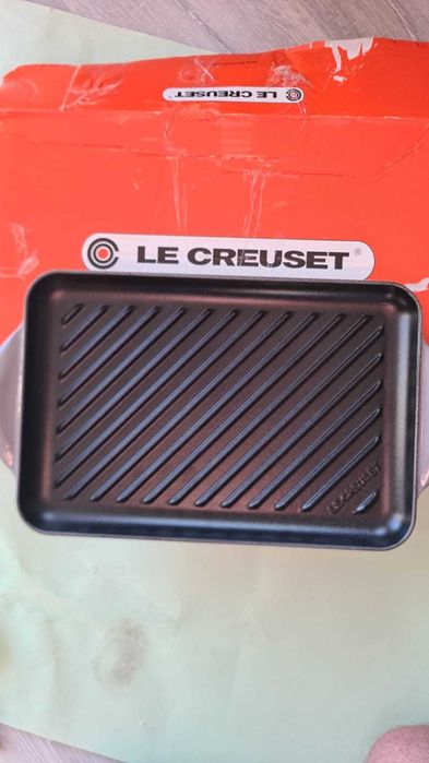 Le Creuset Żeliwna płyta grillowa, prostokątna 32x22 SPP378