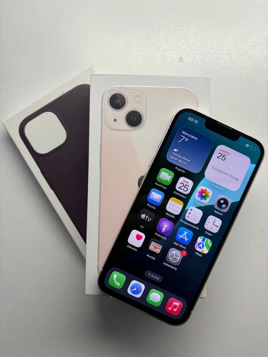 iPhone 13 128GB 86% Baterii super stan gwarancja telefon apple IOS