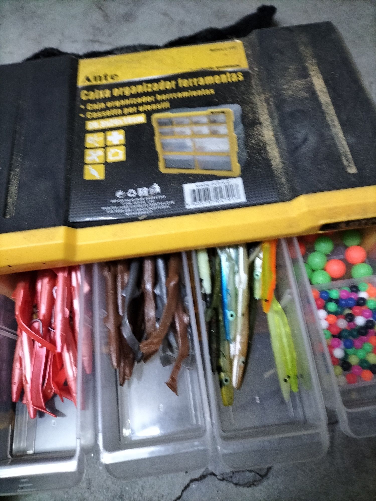 Material de pesca borrachinha
