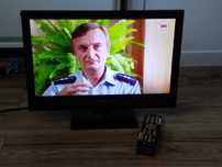 Telewizor LED Manta 19 cali . Model 1901 z pilotem z podstawką