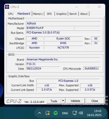 Материнська плата ASRock B450M Pro4-F R1.0