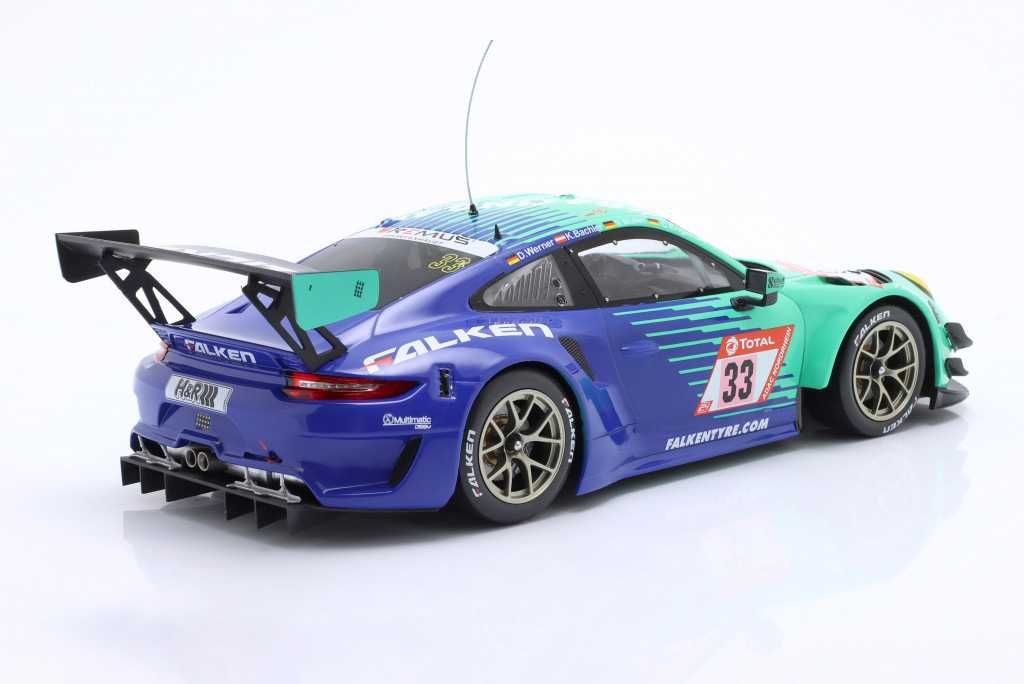 Model 1:18 Ixo Porsche 911 GT3 R #33 24h Nürburgring 2020 Falken