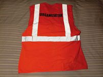 Kamizelka odblaskowa - napis ORGANIZATOR