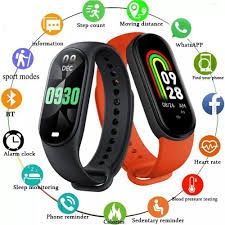 Smart Band M8 inteligentny zegarek pomiar ciśnienia puls sen kroki