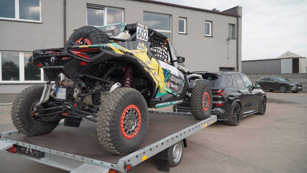 Przyczepa Wiola Quad 2H1.3 2H1.5 do przewozu 2 quadów UTV