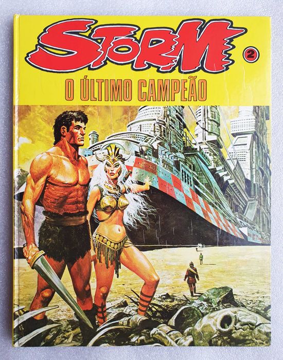 Antigo Álbum BD ~ "STORM - O Ultimo Campeão" ~ nº2 ~ Capa Dura ~ 1981