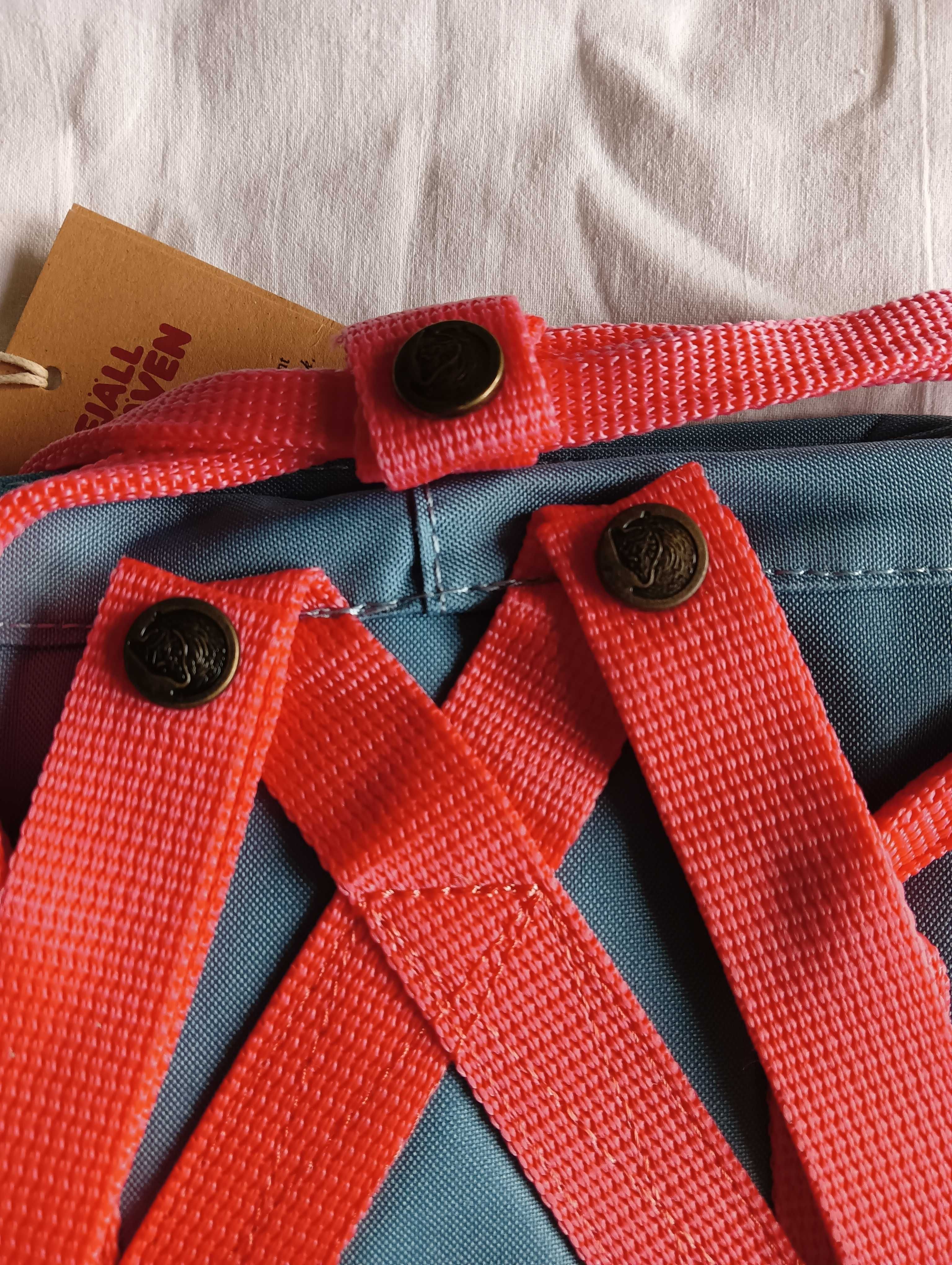 Plecak Fjallraven Kanken 16 Litrowy - Morski-Róż