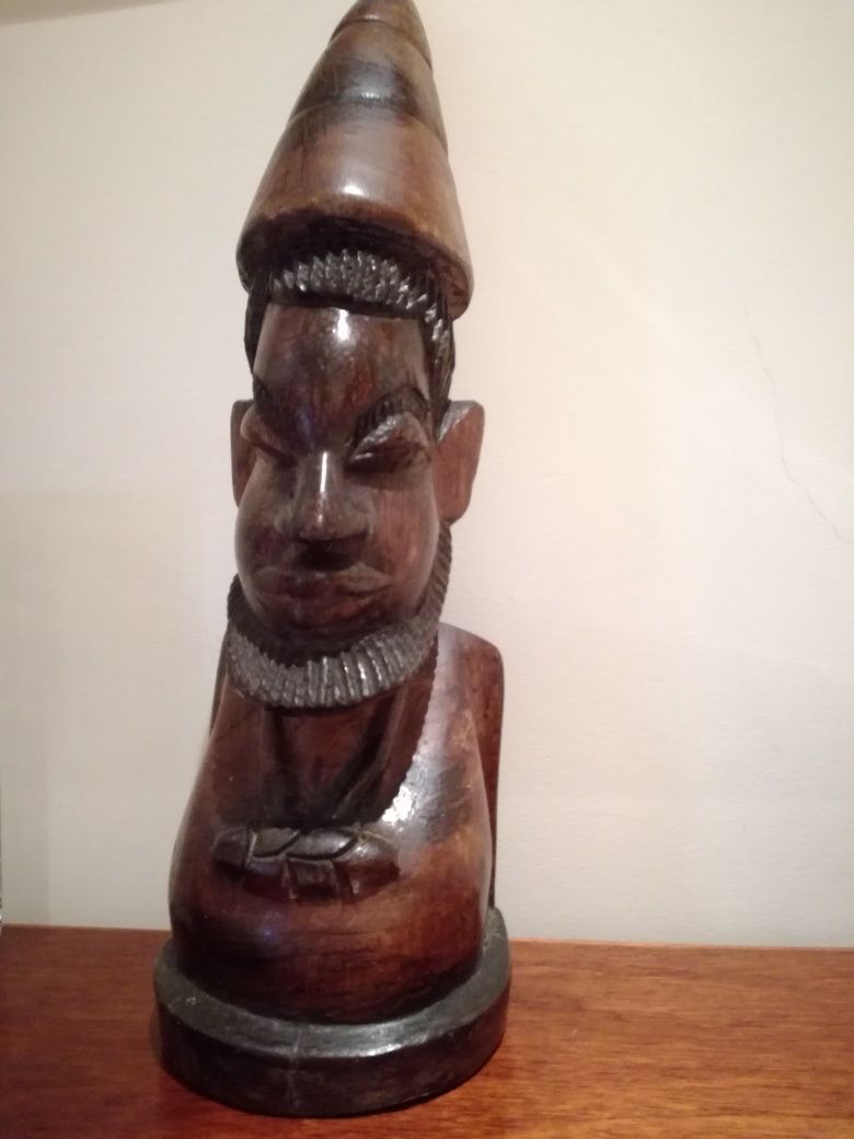 Escultura busto Arte Africana