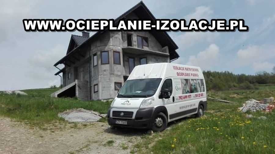 Ocieplenie poddasza, ocieplenia pianką pur - Izolacje natryskowe