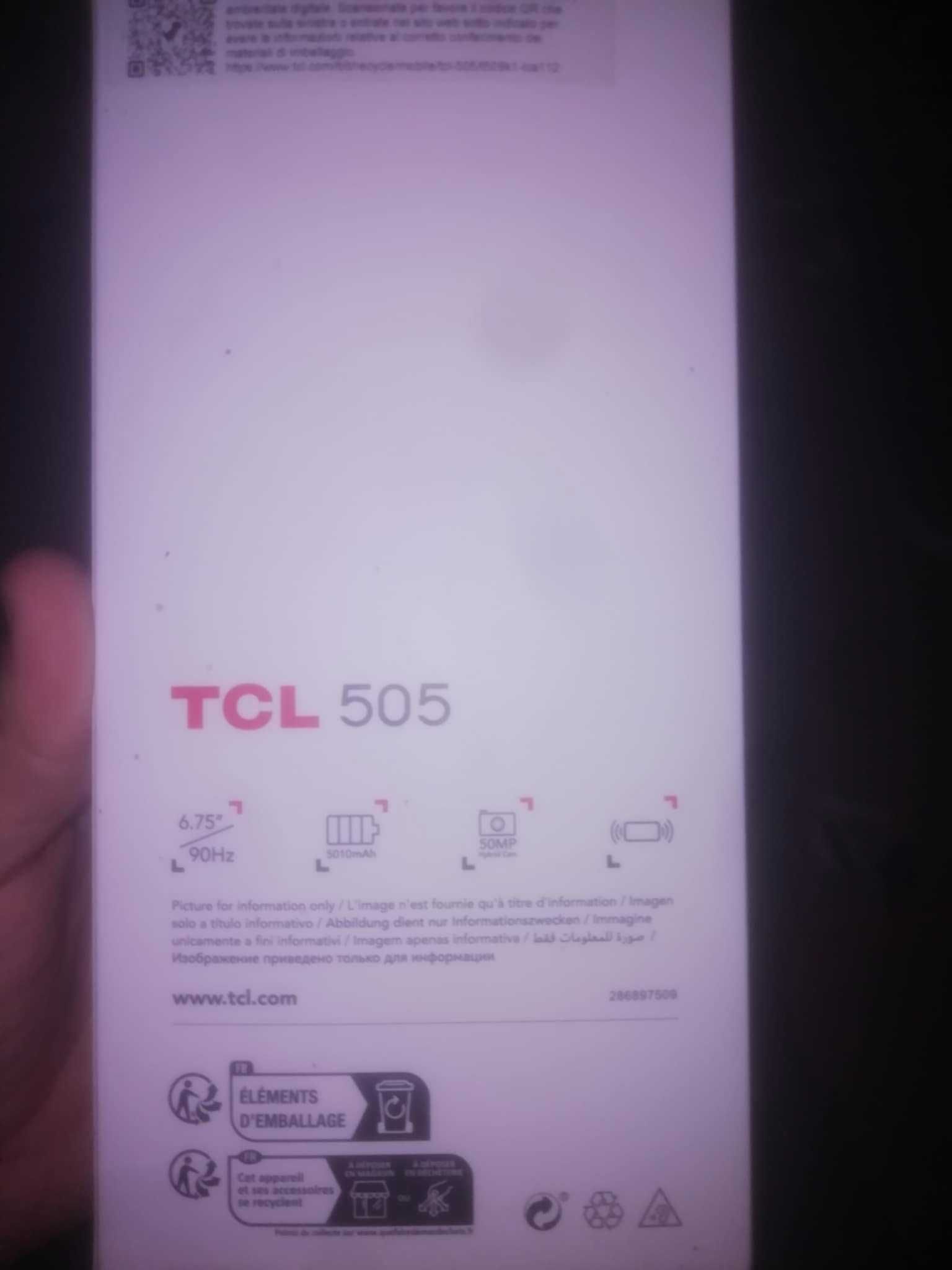 Vendo telemóvel TLC 505