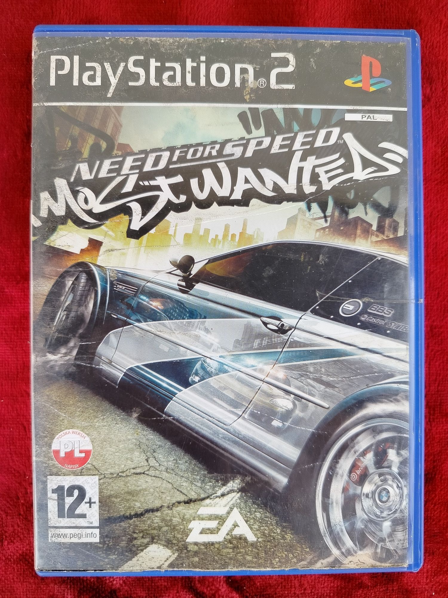 Need for speed Most Wanted PS2 pl PlayStation