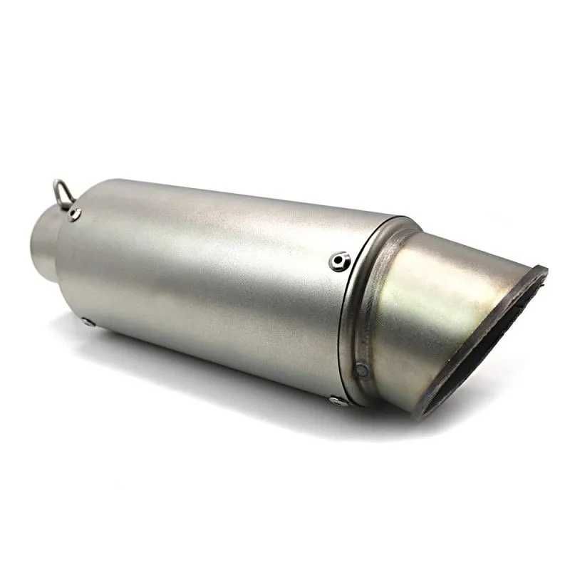 Ponteira de escape curta, estilo GP+Adaptador universal. NOVA 45% Desc