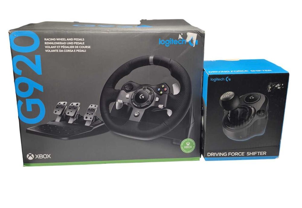 Kierownica Logitech G920 + Shifter Logitech