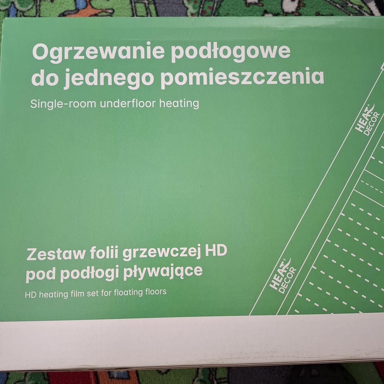 Zestaw foli grzewczych ogrzewania podłogowe pod panele 8m2