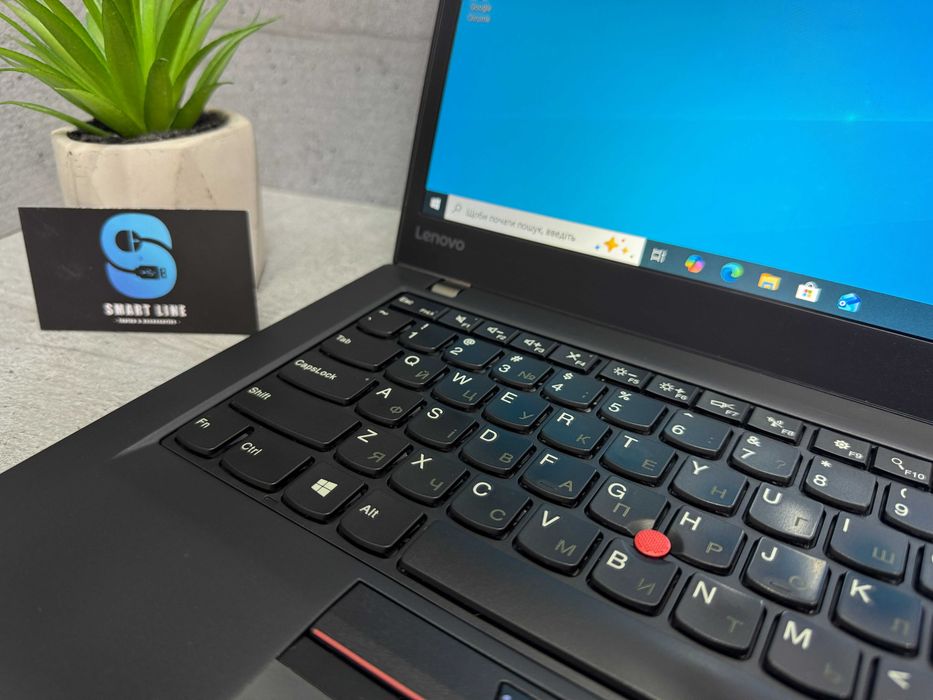 Стильний ноутбук Lenovo T460s/i5-6300u/8gb ddr4/256gb ssd