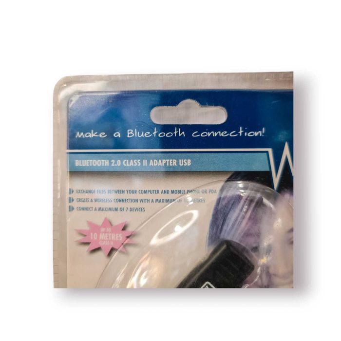 Adaptador Bluetooth 2.0 Class II USB SweeX – Novo / Selado