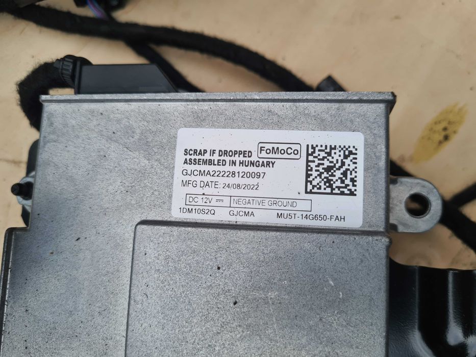 Ford e-Transit MK8 22r wyświetlacz wiązka nawigacja moduł radio komple