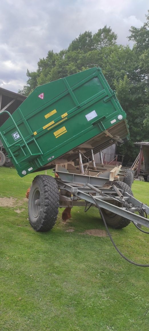 Przyczepa wywrotka hl 8011 (nie hw hl 6011  d55 d47 d732 metaltech db)