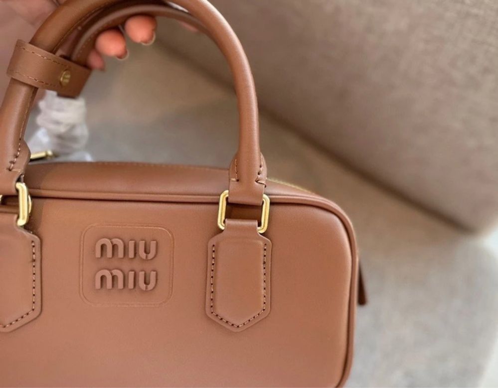 Torebka miumiu bowling bag