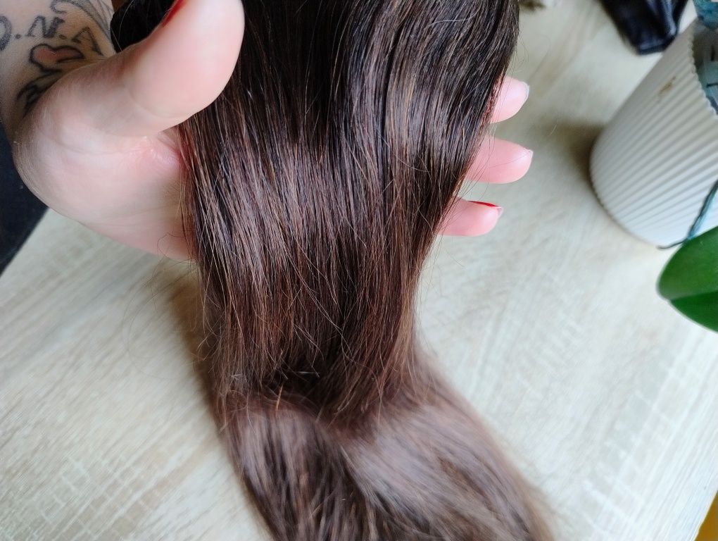 Włosy naturalne 50cm 90 gram