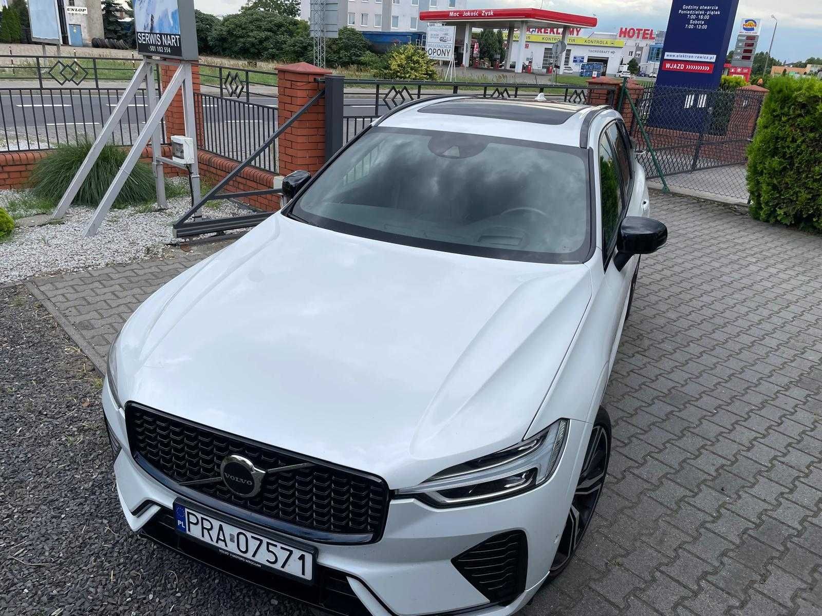 Volvo XC 60 T6 2021 R-Design 316KM Polestar Pneumatyczne zawieszenie