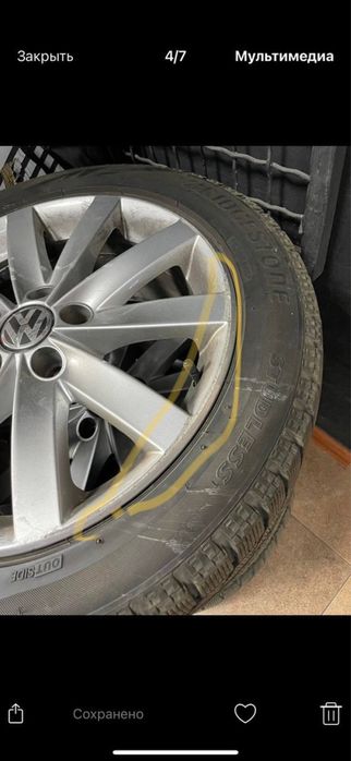 Зимова гума bridgestone blizzak 215/50r17