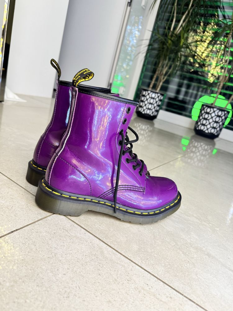 Dr. Martens 1460W Purple Violet Patent Lamper