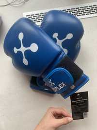 Боксёрские перчатки RE:FLEX  8 унций Сині