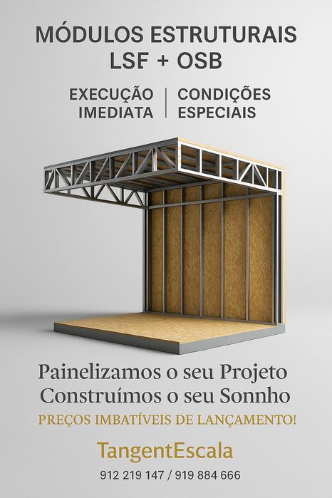 MODULARES- Estruturas Metálicas em LSF