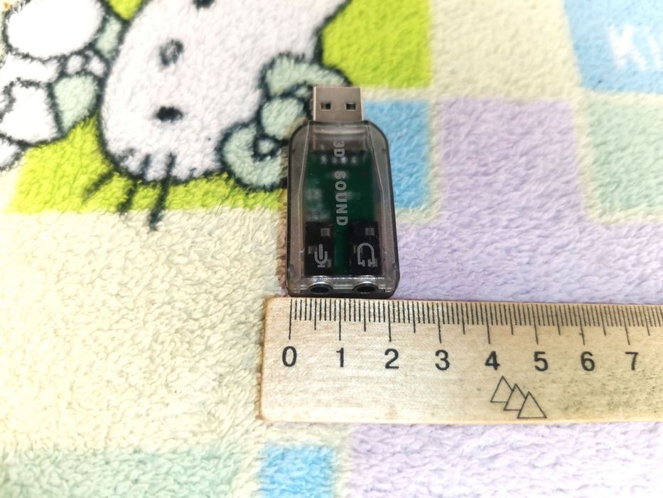 Звуковая карта USB Внешняя Быстрая Замена Сгоревшей Звуковой Карты