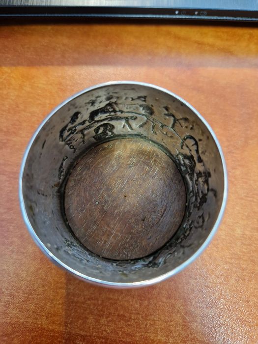 Srebrny kubeczek/kieliszek