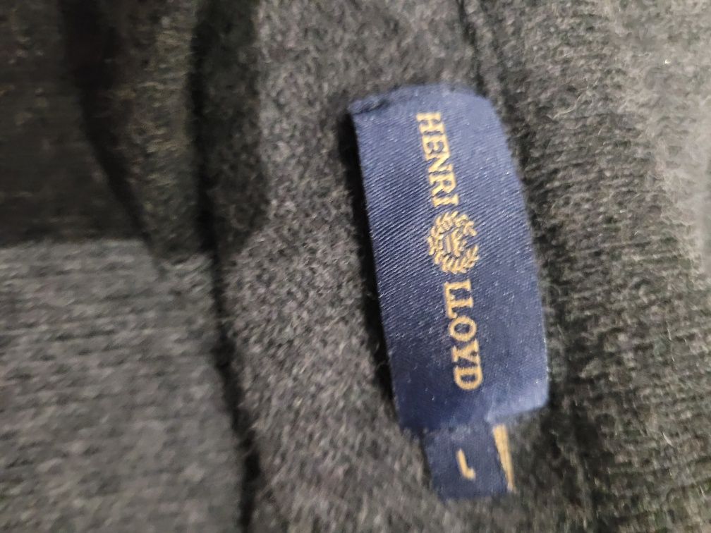 Wełniany sweter oversize premium Henri Lloyd