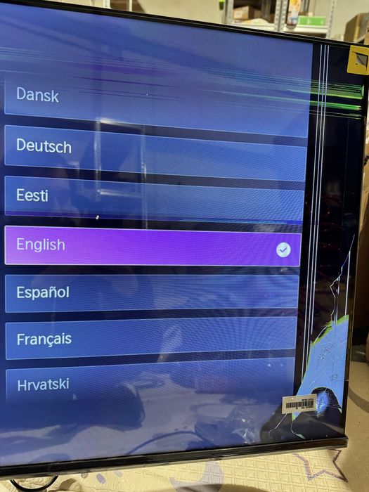 Telewizor Hisense 40E4NTUK x 2 piloty