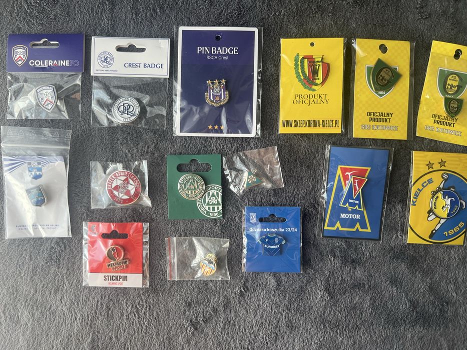 Oficjalne odznaki klubow sportowych