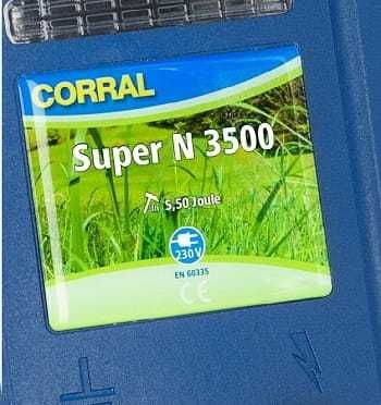 Elektryzator sieciowy Corral N3500 na dziki dla koni bydła owiec 5,5 J