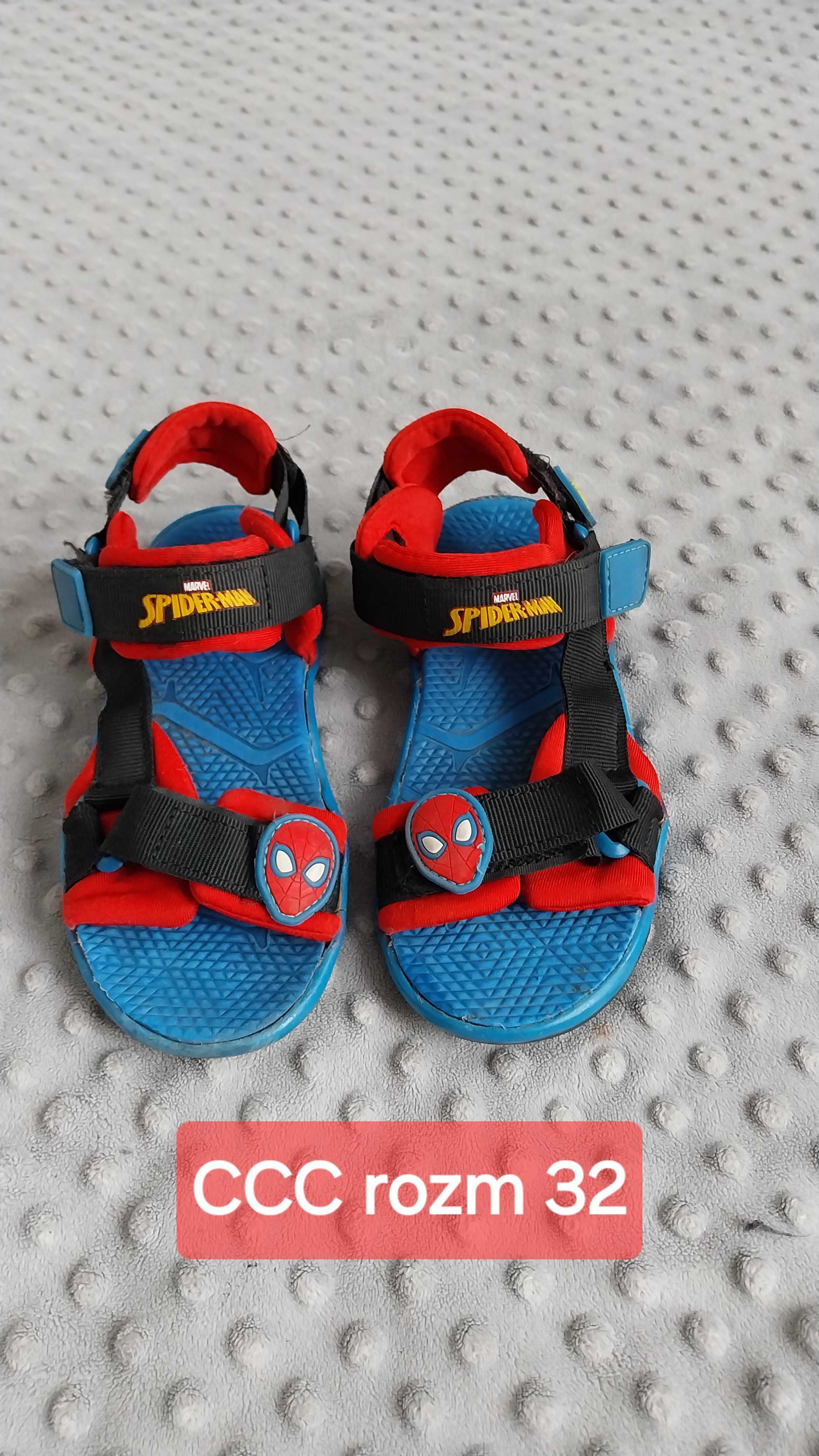 Sandały Spider-Man rozm 32 Chlopiece CCC wysyłka