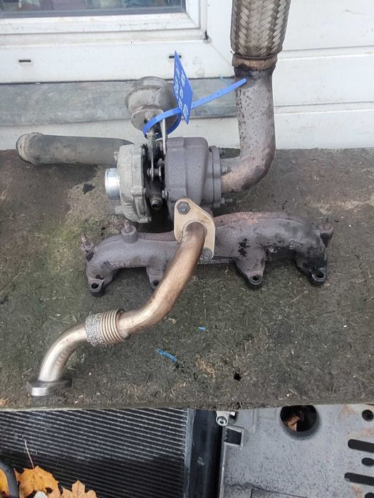 alternator kompletny sprawny golf audi 1,9 tdi ATD 120A